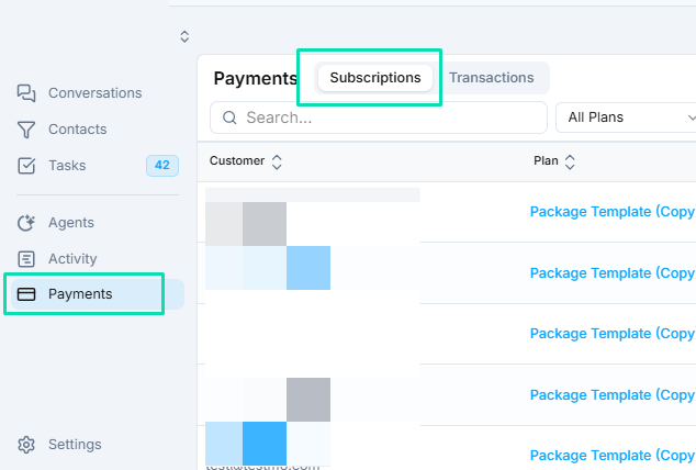 Subscriptions